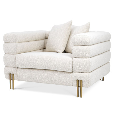Кресло Eichholtz Chair York Boucle cream