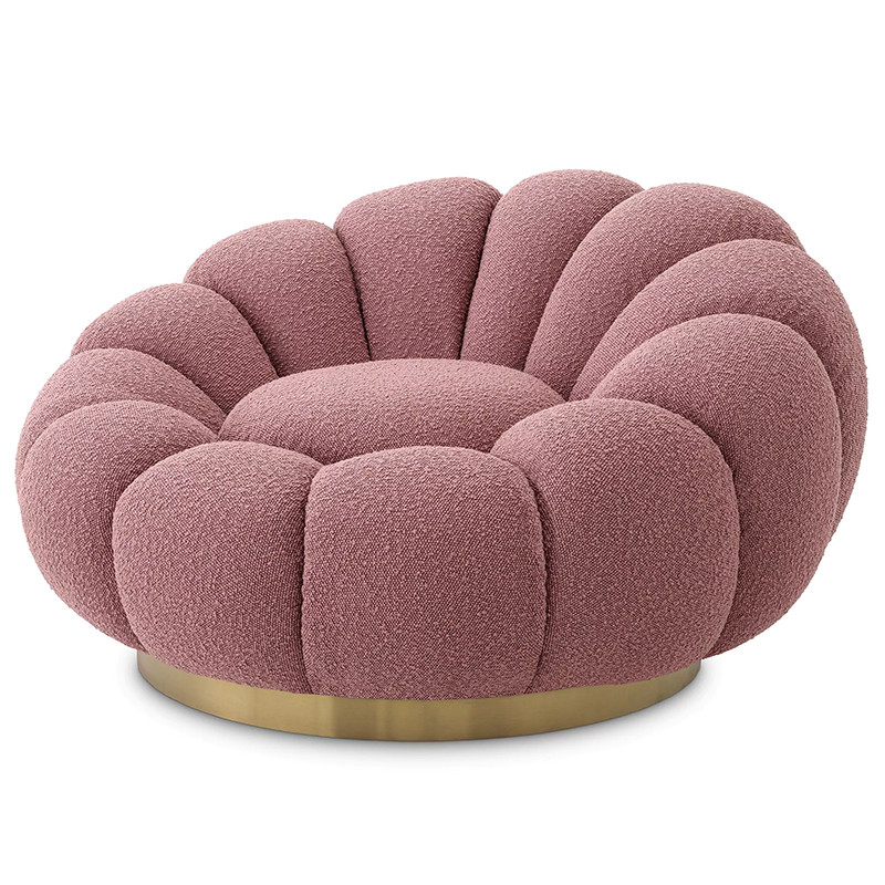 Кресло Eichholtz Swivel Chair Mello Rose