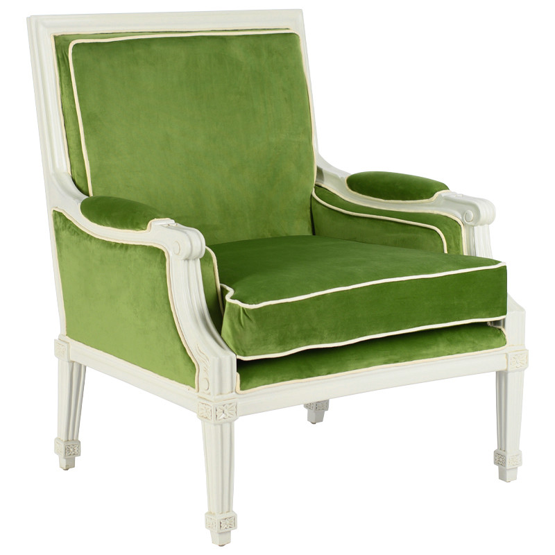 Кресло French Provence Armchair Ferrand green