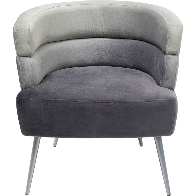 Кресло Gray Velvet Superposition