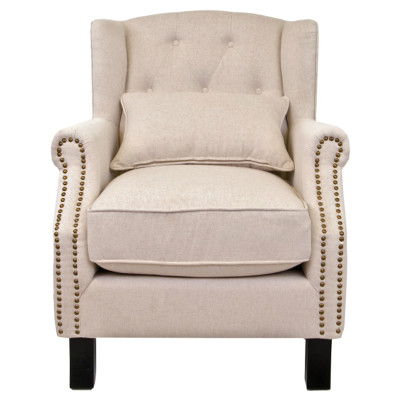 Кресло Henry Armchair beige flax
