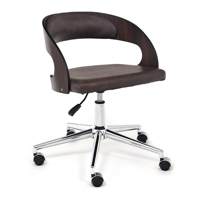 Кресло Humeur de Travail cuir marron foncé