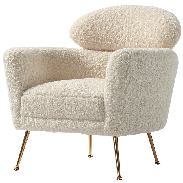 Кресло Milk Boucle Chair