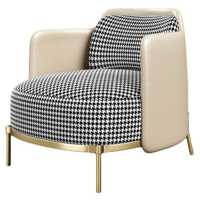 Кресло Pied de poule Cream Armchair