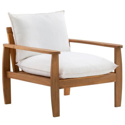 Кресло с каркасом из массива акации Melody Wooden Chair