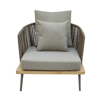 Кресло уличное серое Street Comfort