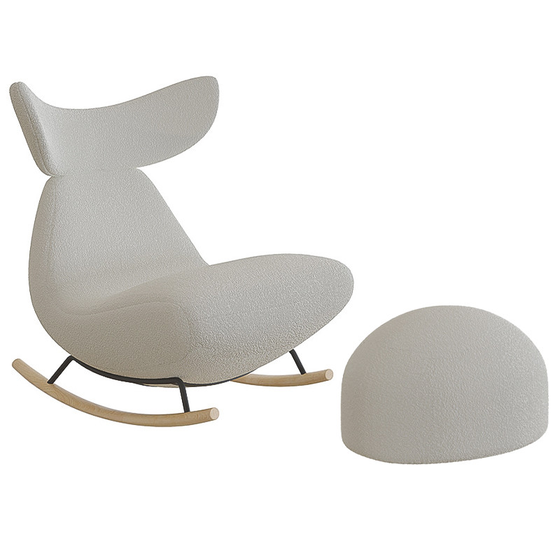 Кресло-качалка IMOLA с банкеткой для ног