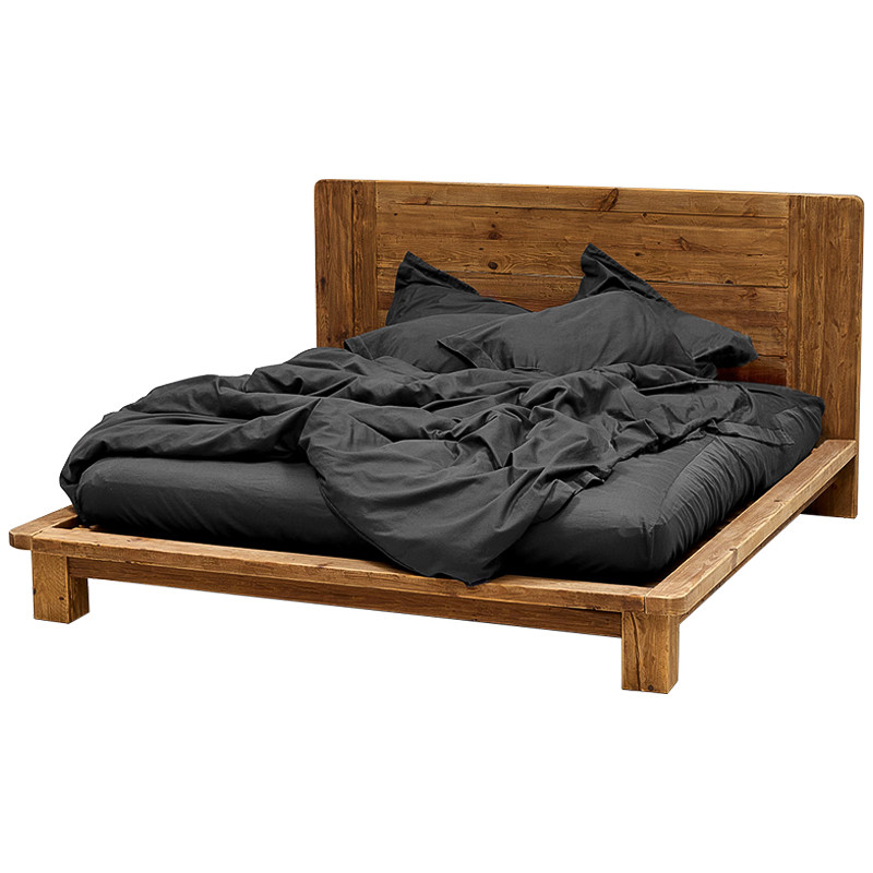 Кровать в стиле лофт из массива сосны Terence Bed