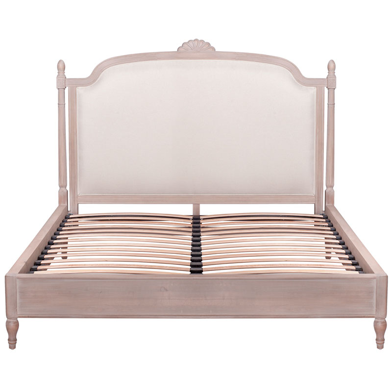 Кровать двуспальная с изголовьем Sarbona Wood