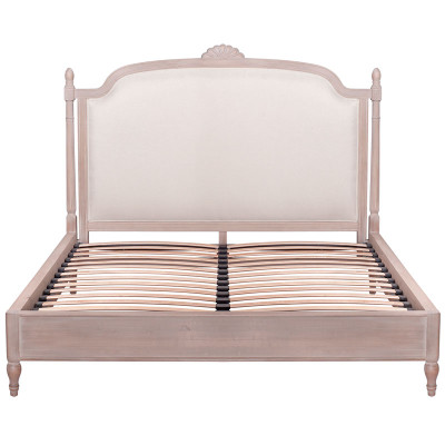 Кровать двуспальная с изголовьем Sarbona Wood