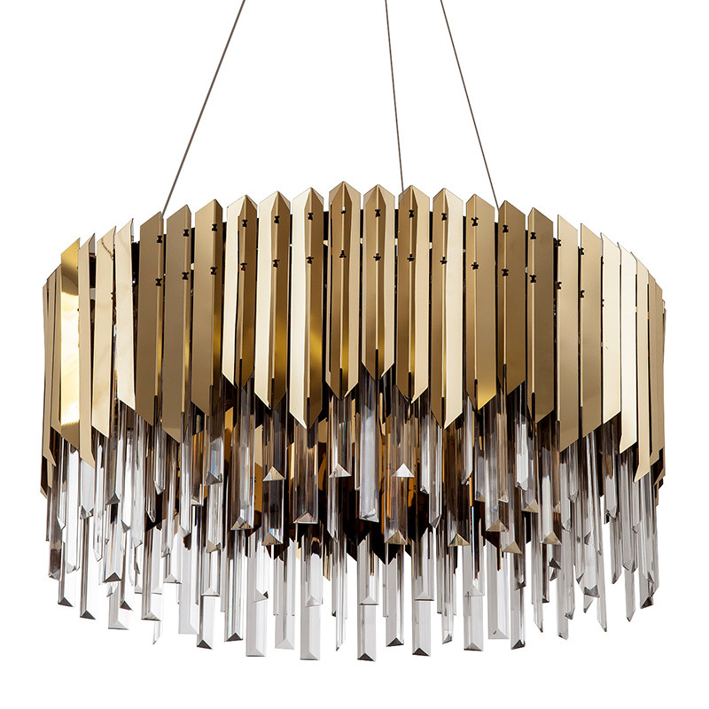 Круглая многоярусная  люстра Iroh Future