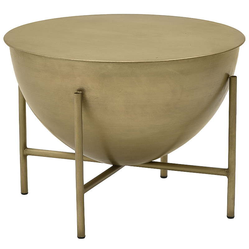 Круглый кофейный стол Big Modern Caldron Metal Coffee Table