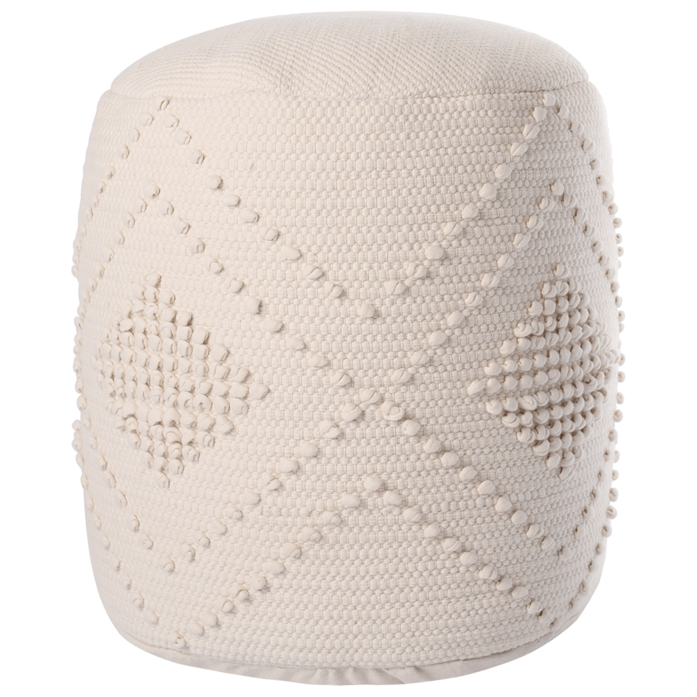 Круглый мягкий бескаркасный пуф Mona Pouf