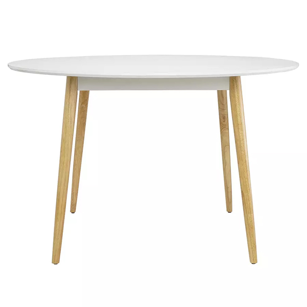Круглый обеденный стол на 4-х ножках Round Dining Table Mateo