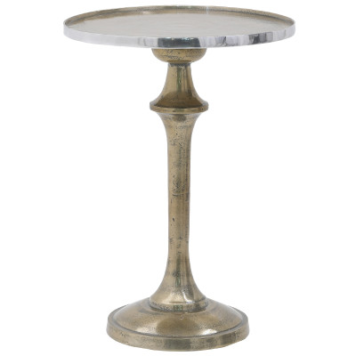 Круглый приставной стол Bourne Patina Side Table