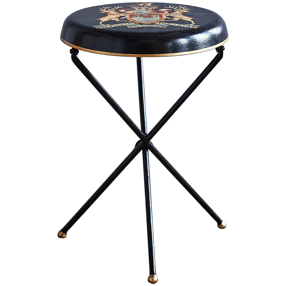 Круглый приставной столик складной Heraldry Chinoiserie Collection Side table
