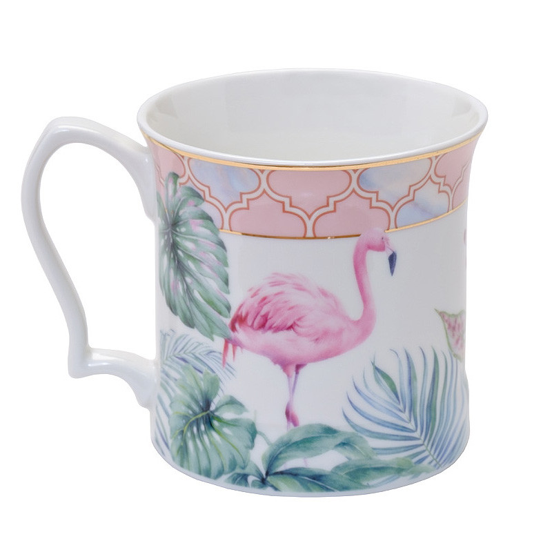 Кружка NATURE Pattern Flamingo