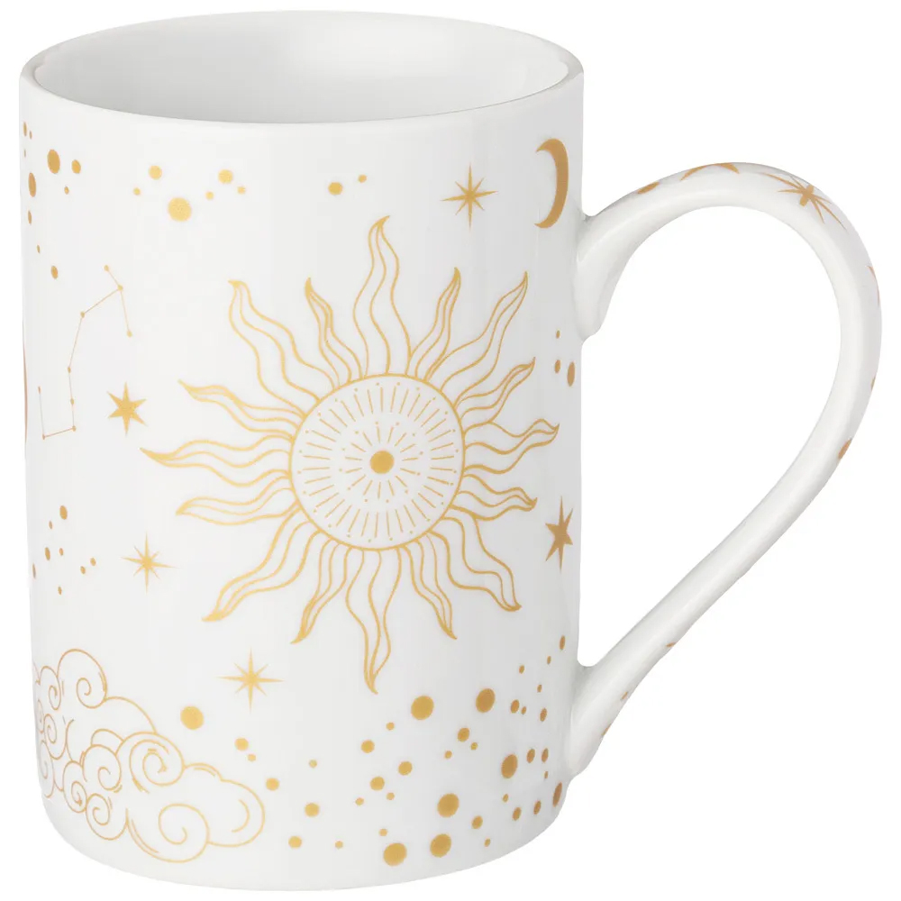 Кружка из фарфора с рисунком звезд и созвездий 300 мл Porcelain Astronomy Collection