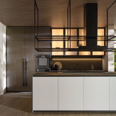 Кухонный гарнитур с длинным островом PRIME Dada Engenereed Kitchen
