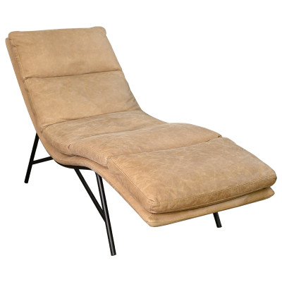 Кушетка Aimeric Leather Chaise Longue