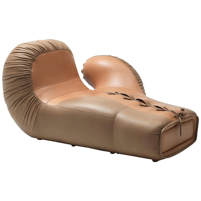 Кушетка Дизайнерская в форме Боксерской Перчатки Vintage De Sede boxing glove sectional sofa I