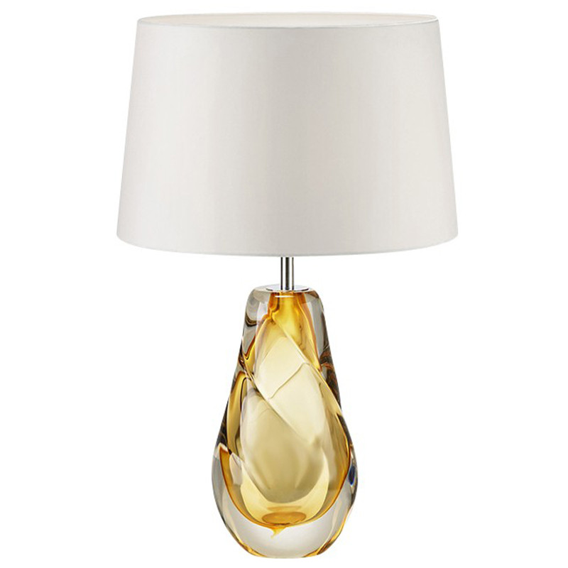 Лампа настольная Ritz Amber Table Янтарное стекло