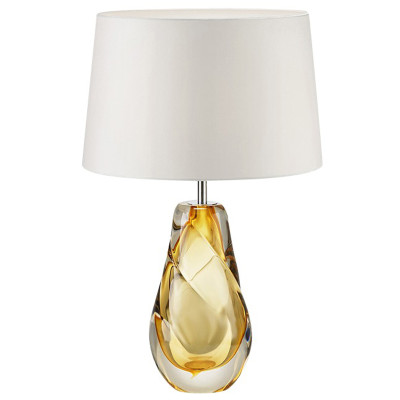 Лампа настольная Ritz Amber Table Янтарное стекло