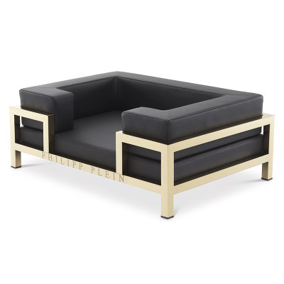 Лежанка для домашних животных Philipp Plein Dogbed High Conic L Gold