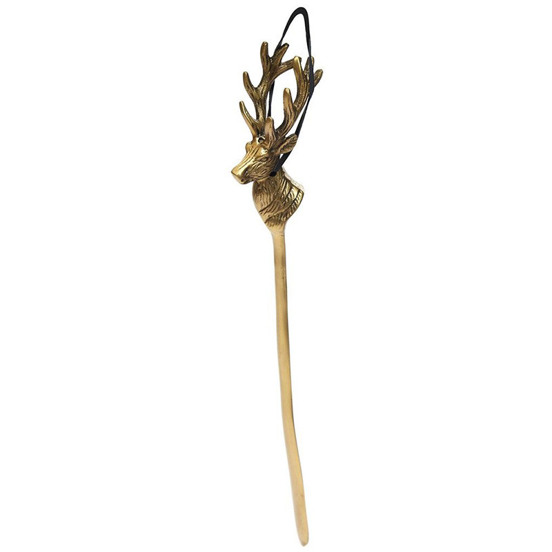 Ложка для обуви Shoehorn Deer's Head copper