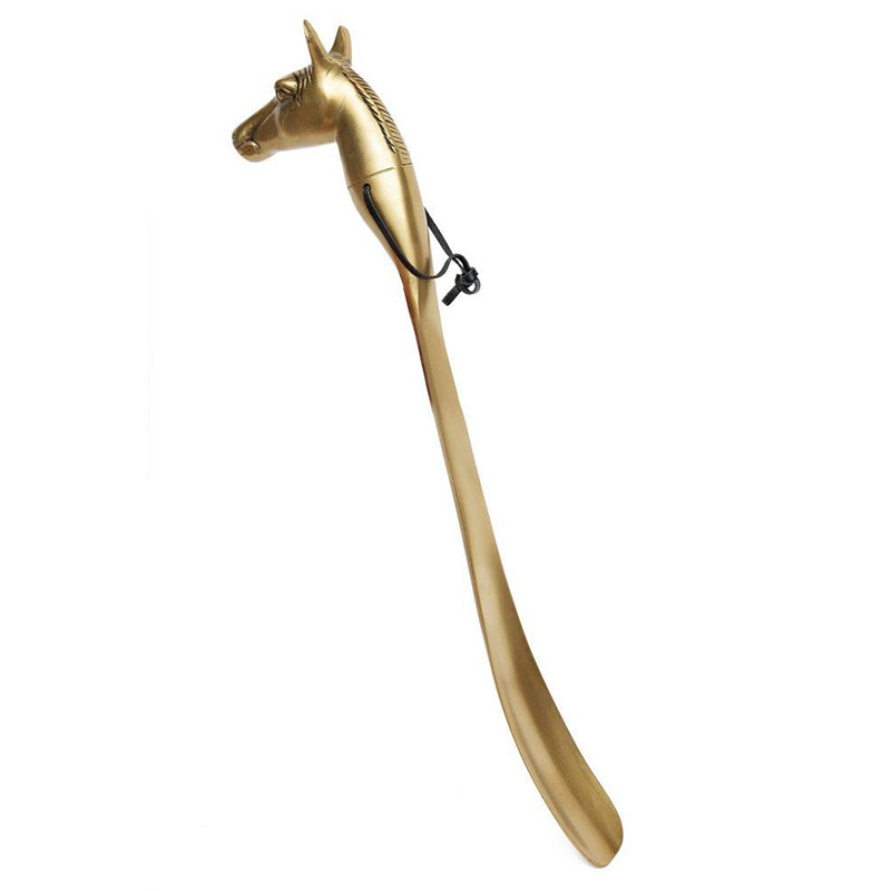 Ложка для обуви Shoehorn Horse's Head copper