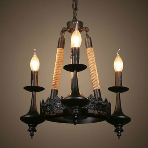 Люстра 3-Light Rustic Chandelier