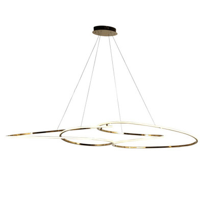 Люстра Adenor Ring Horizontal Gold Chandelier