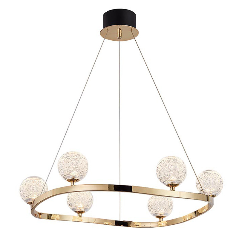 Люстра Aella Glass Balls Round Chandelier