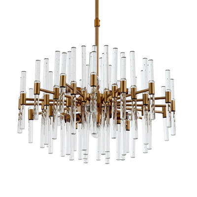 Люстра Amboise Бронзовая с Прозрачным Стеклом