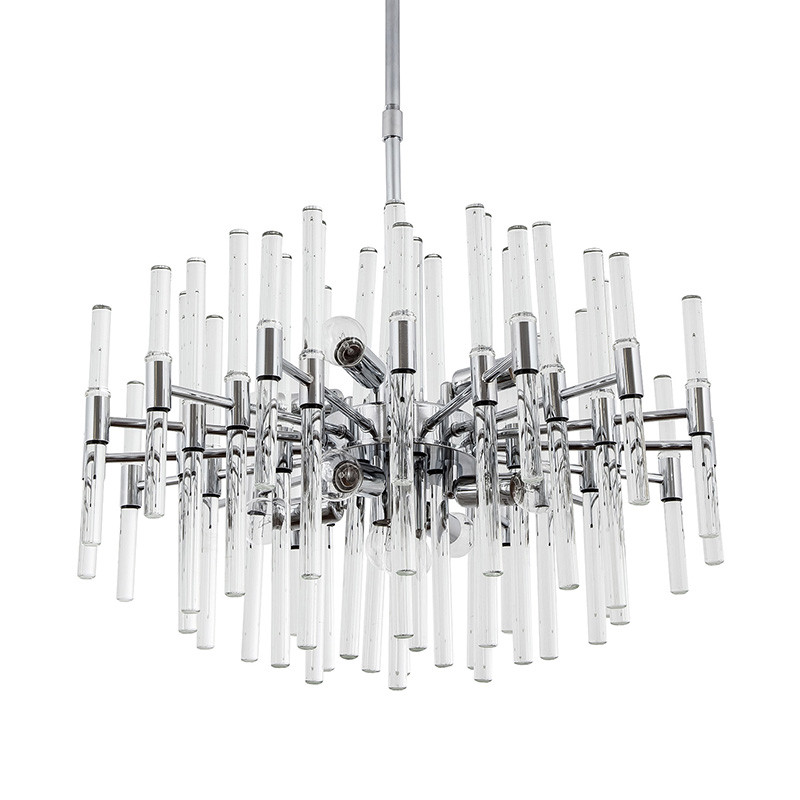 Люстра Amboise Хромовая с Прозрачным Стеклом