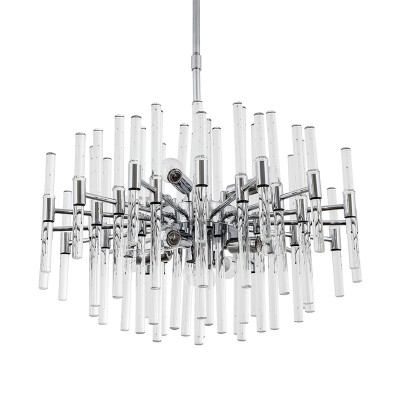 Люстра Amboise Хромовая с Прозрачным Стеклом