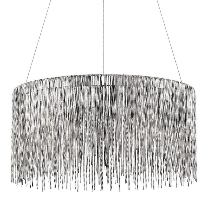 Люстра Atlantis Chain Chandelier Round Chrome