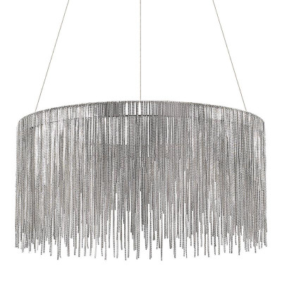 Люстра Atlantis Chain Chandelier Round Chrome