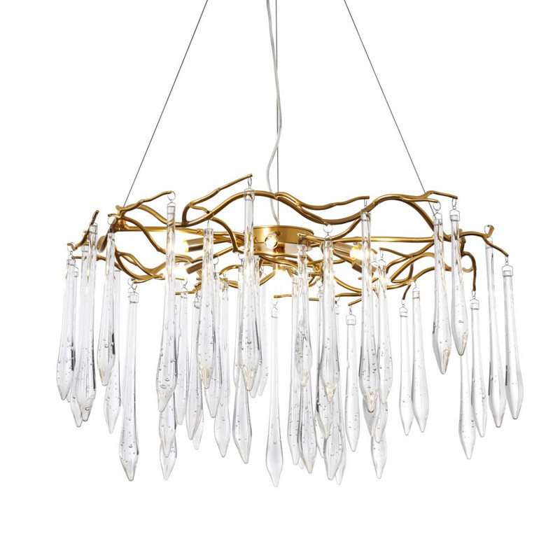 Люстра Average Crystal Rain Gold