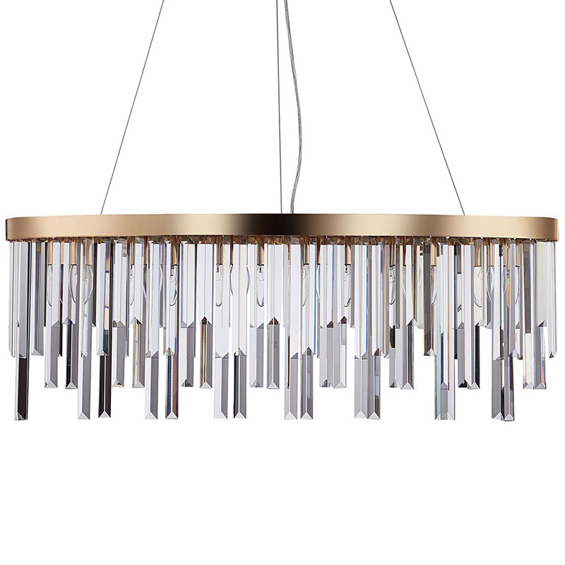 Люстра Bennett Oval Chandelier gold 90