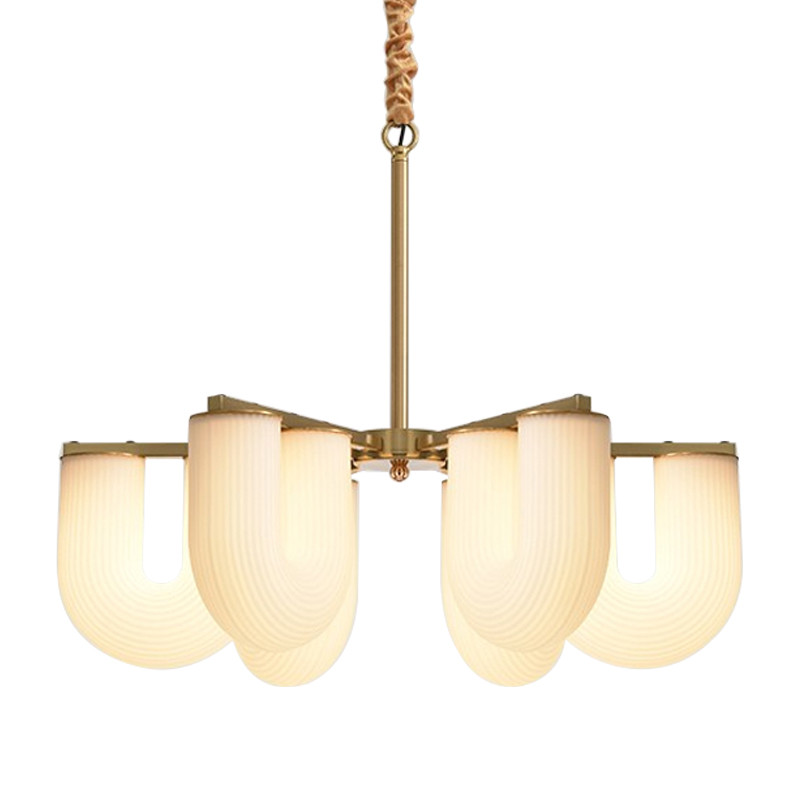 Люстра Berthe Arch Chandelier 6 плафонов