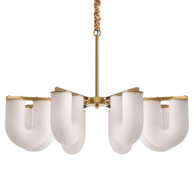 Люстра Berthe Arch Chandelier 8 плафонов