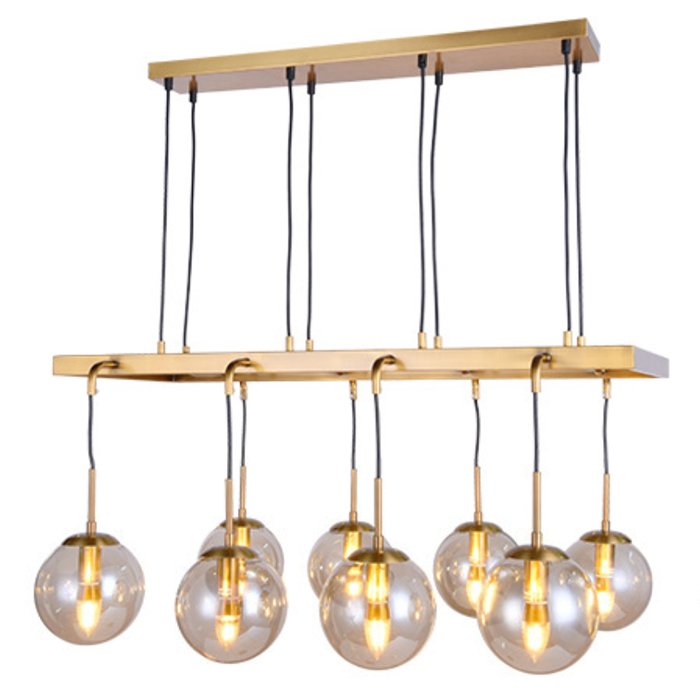 Люстра Bistro Globe Rectangle Smok