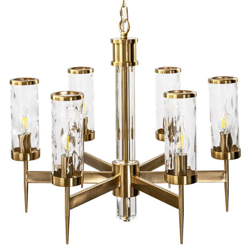 Люстра Brass Wheel Small в Американском стиле