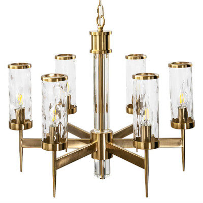 Люстра Brass Wheel Small в Американском стиле