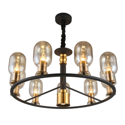 Люстра c овальными плафонами Champagne Glass