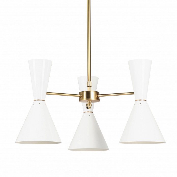 Люстра CAIRO Chandelier 3 Arm White