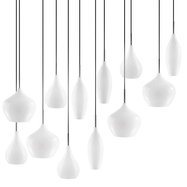 Люстра Candiano Milk 12 Light
