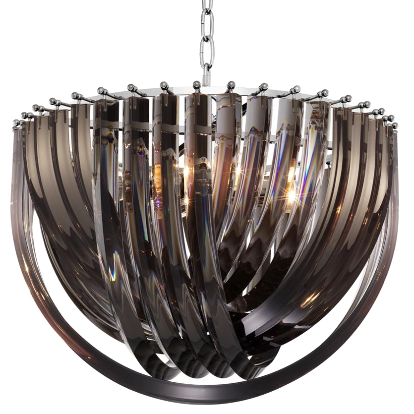 Люстра Chandelier Murano Smoke 50