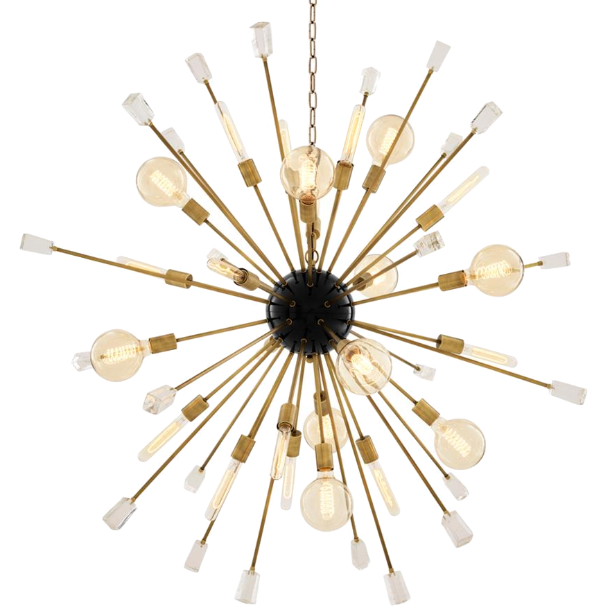 Люстра Chandelier Tivoli L Brass